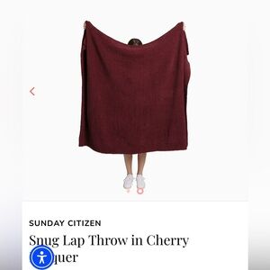 Sunday Citizen Throw Blanket